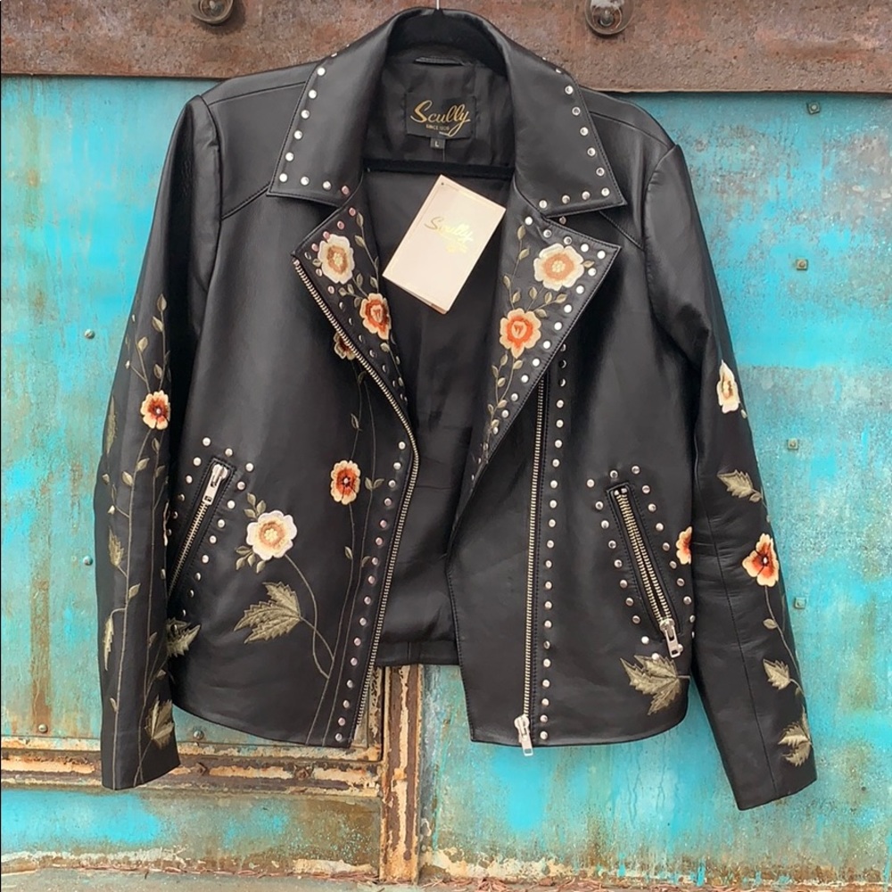 Leather Scully jacket